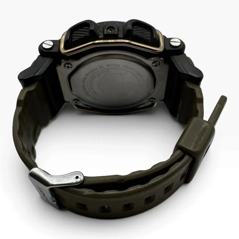 Casio G-Shock GD-400-9 Olive Green Gold Digital Watch 3434 200M